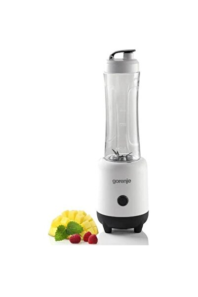 Gorenje Mini Blender BSM600LBW, 0.6L, 300W, 1 Speed, White-Black