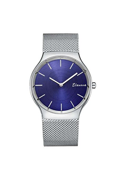 Elanova Men's Stainless-Steel Analog Wrist Watch EL48SB