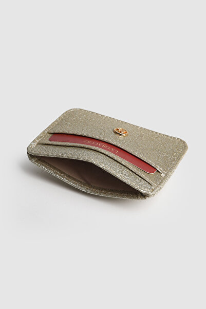 La La'Graccio Paris La'Graccio Paris Shurpa Kartlık Simli Altın