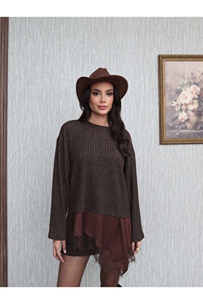 ESRAHELVACI Lace Detail Knitwear Sweater