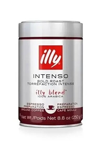 illy Ground Coffee 250G Caffe Filtro Intenso Tin