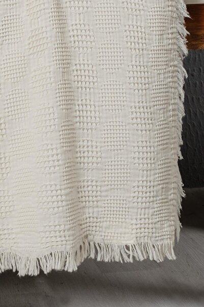 Budi Kanz Baby Waffle Muslin Embroidered Blanket Knz-021 Ponny
