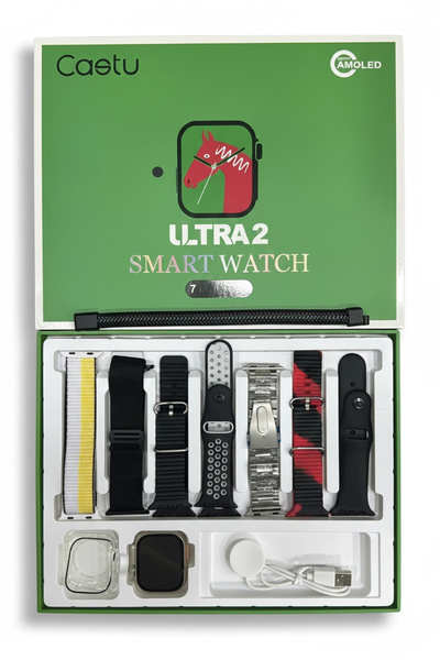 yollayenilensin Ultra 2 Smart Watch Akıllı Saat 7in1 Kordonlu Manyetik Şarjlı...