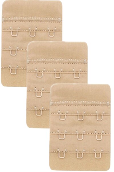 Fanilam Extensor de sutien cu 3 cârlige - Extensor de sutien reglabil cu 3 cârlige set de 3