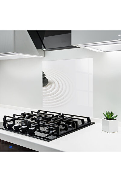 Arthub Panou Sticla Bucatarie, Protectie aragaz, Termorezistent, Feng-shui, B...