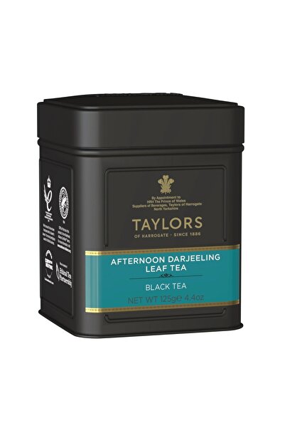 TAYLORS Ceai Negru Afternoon Darjeeling, Cutie Metalica, Frunze, 125 gr.