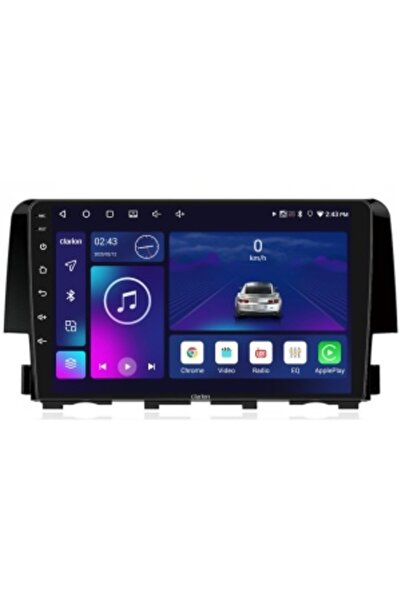 Clarion Dedicated Navigation for Honda Civic 10 (2015-2021), 9 inch, 4GB RAM, 64GB