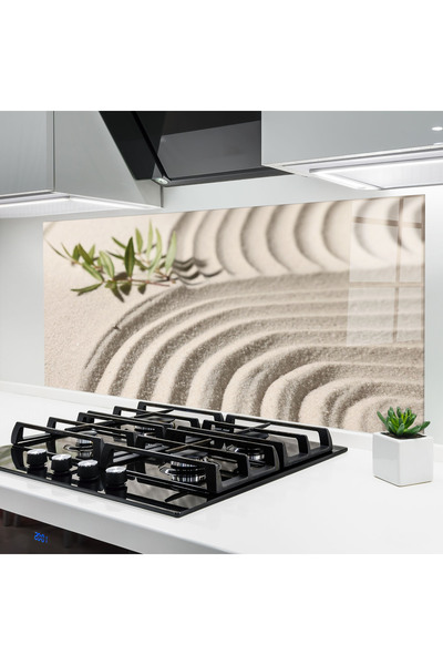 Arthub Panou Sticla Bucatarie, Protectie aragaz, Termorezistent, Feng-shui, C...