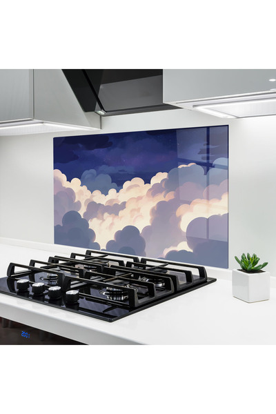 Arthub Panou Sticla Bucatarie, Protectie aragaz, Termorezistent, Peisaje, Clo...