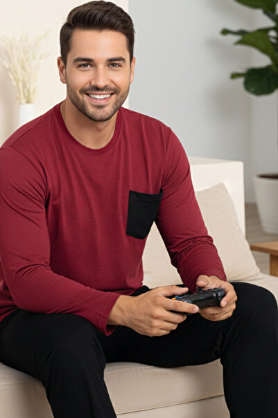 ELİTOL Cotton Soft Touch Men's Pajama Set