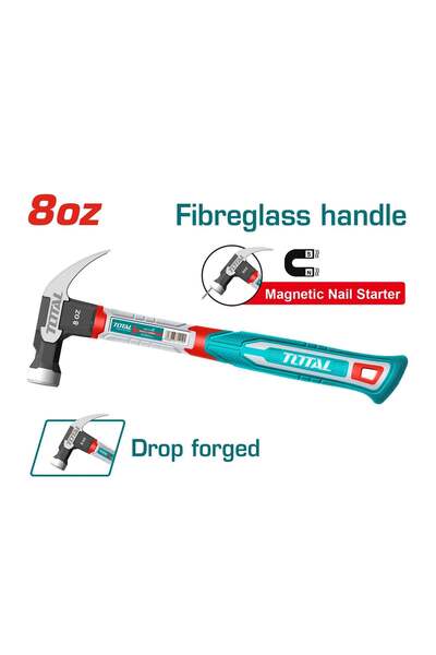 TOTAL Carpenter's hammer - 220g