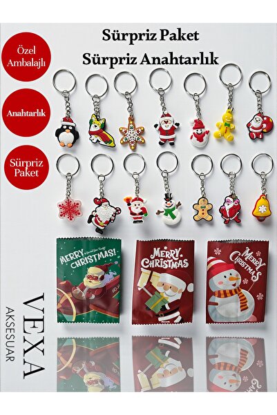 Vexa Aksesuar Breloc special pentru pachet surpriză de Anul Nou – Ambalaj spe...