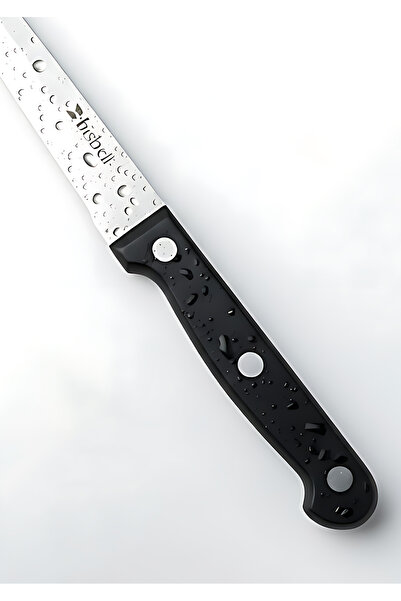 Bisbell 5" Utility Knife Extra Sharp Precision Blade - Stainless Steel & Black PP Handle | BB2547