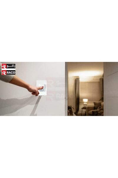 PANASONIC RACO Push Button for Door Chime Weatherproof Door Bell Switch White