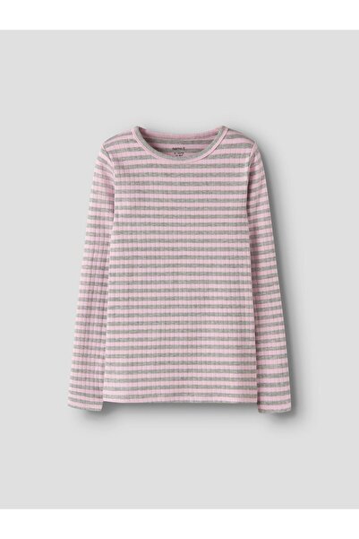 Name it Oberteil mit langen Ärmeln Rippstrick