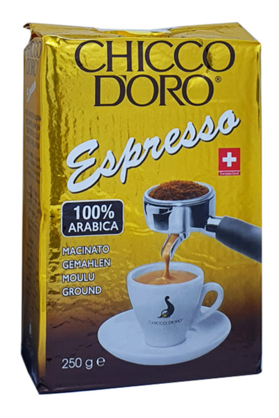 Chicco D'Oro Ground Coffee 250G Espresso