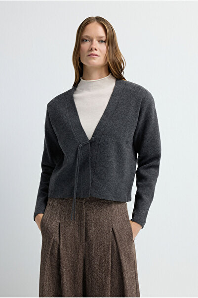 adL Uzun Kol Triko Ceket