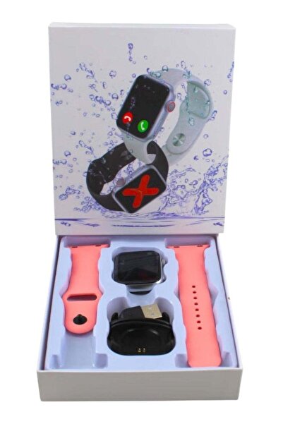 Generic Smartwatch with Bluetooth Connectivity for Kids- Pink