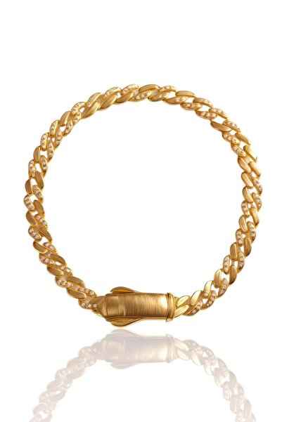 Hakan Güler Kuyumculuk Altın Hediyelik Taşlı Gurmet Model Bilezik