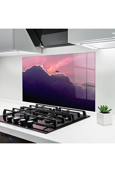 Arthub Panou Sticla Bucatarie, Protectie aragaz, Termorezistent, Peisaje, Big...