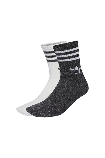 adidas 3S Glitter Cr 2 чорапи (2 чифта) JV6049 Черни