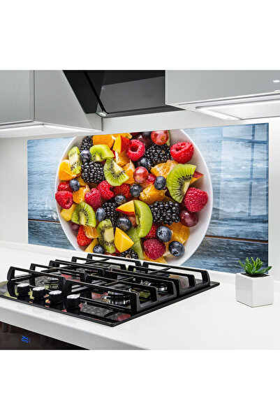 Arthub Panou Sticla Bucatarie, Protectie aragaz, Termorezistent, Alimente, Tr...