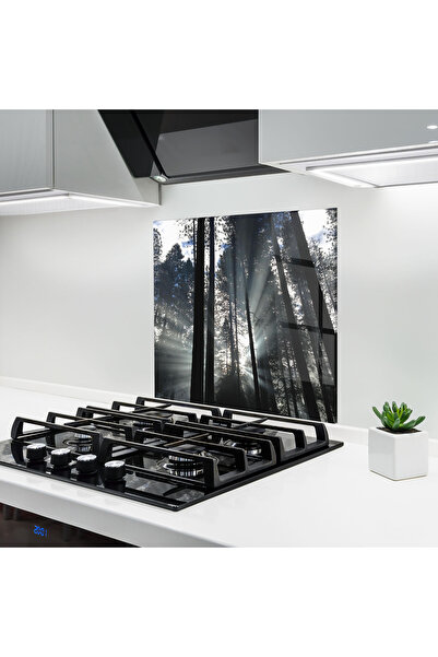 Arthub Panou Sticla Bucatarie, Protectie aragaz, Termorezistent, Peisaje, Mor...