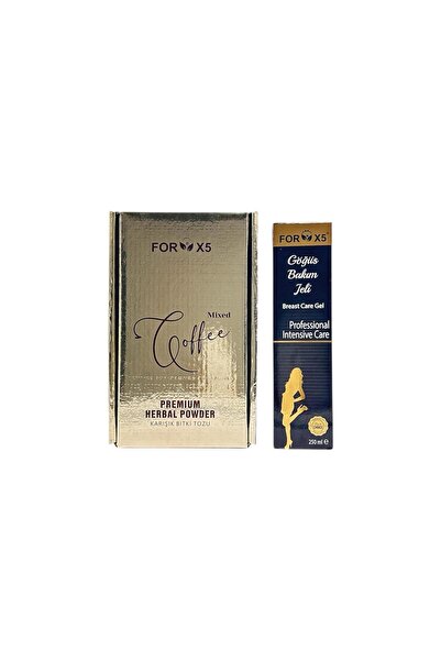 FORX5 Coffee Bitkisel Kahve Karışımı – Toparlayıcı Göğüs Bakım Jeli