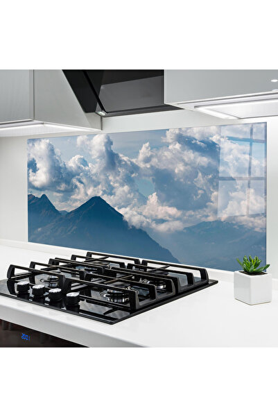 Arthub Panou Sticla Bucatarie, Protectie aragaz, Termorezistent, Peisaje, Clo...