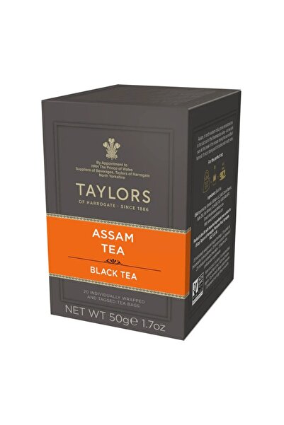 TAYLORS Assam Black Tea, 20 individually wrapped sachets, 50 gr.