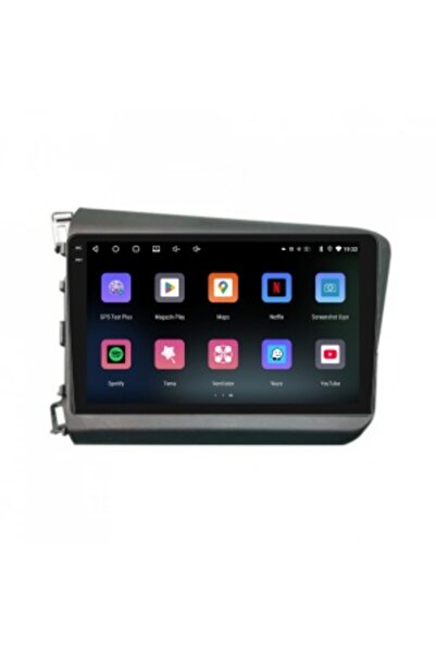 Piloton Navigation for Honda Civic 9 Sedan (2011-2015) 9 inch 4GB/64GB Quad-Core