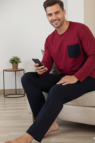 ELİTOL Cotton Soft Touch Men's Pajama Set