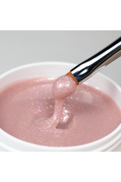 Allepaznokcie AlleLac Max Smart Builder Gel Control Glitter Nude 45g