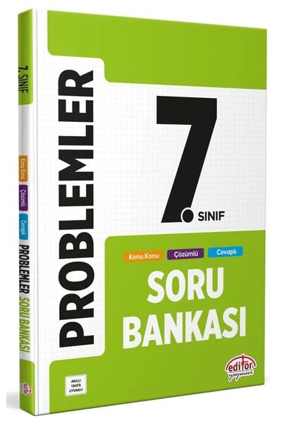 Editör Yayınevi 7. Sınıf Problemler Soru Bankası / Kolektif / / 9786052804704