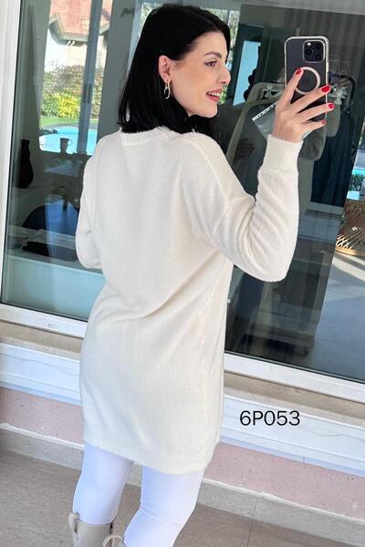 İnce Topuk Prive Series Bearded Knitwear Tunic 6P053