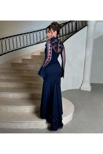 ELHAM FASHION Barbie embroidered evening dress