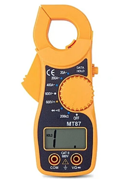 OEM Clampmetru mic galben multifunctional MT87 AC/DC