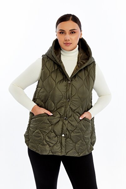sehatex Short Quilted Hooded Vest