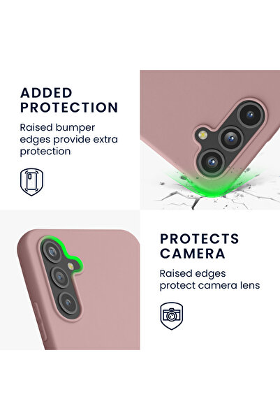 KWmobile Case for Samsung Galaxy A54 5G, Purple, Silicone, KWM000018FR042C