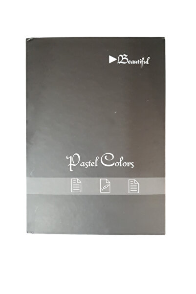 SaygılıOfis Пастельні кольори Тверда обкладинка Блокнот 17X24CM 100 аркушів КАРЕ