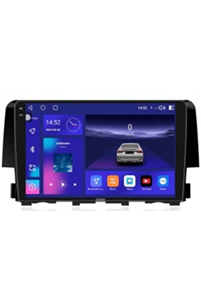 Clarion Navigation for Honda Civic 10 (2015-2021) - 2K QLED, 8GB RAM, 256GB, Octa-Core