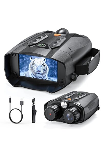 GizMondo VisionX Digital Binocular, 10X Zoom, Night Vision up to 800m, 3" IPS, 5000mAh