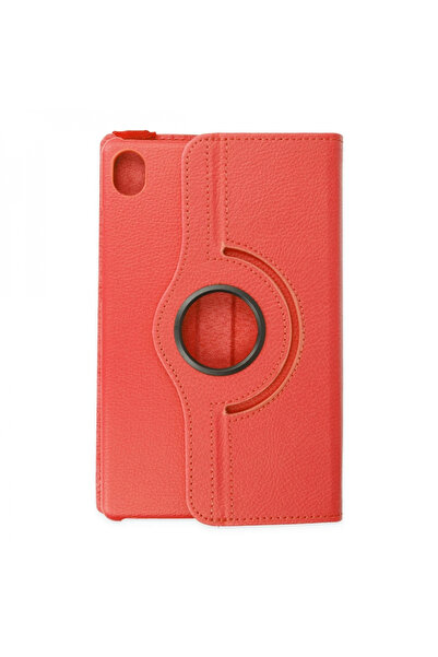 byhodi Samsung Galaxy X510 Tab S9 Fe 11 Case 360 Tablet Leather Case - Red