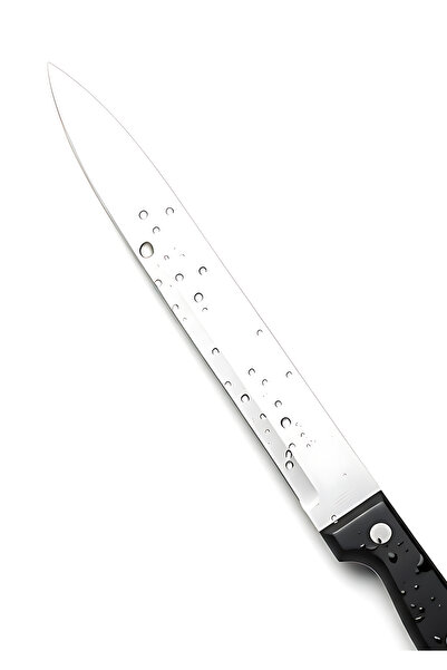 Bisbell 8" Meat Knife Extra Sharp Slicing Blade - Stainless Steel & Black PP Handle | BB2546