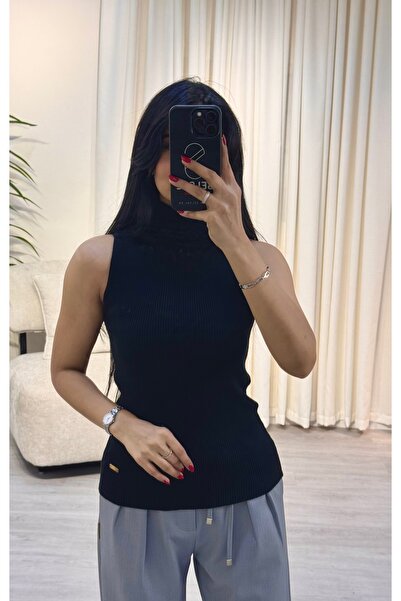 SELSAL Sleeveless high neck