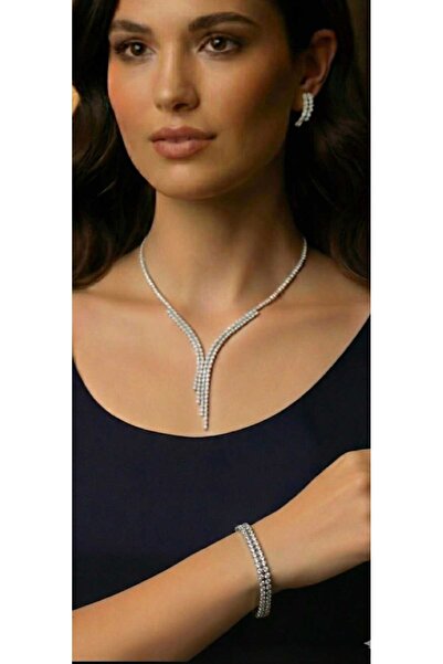 Zanora krıstal 3,lü gelin seti ,davet seti nişan, söz