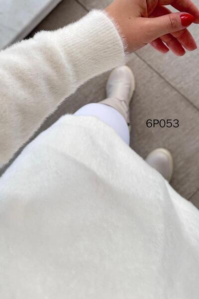 İnce Topuk Prive Series Bearded Knitwear Tunic 6P053