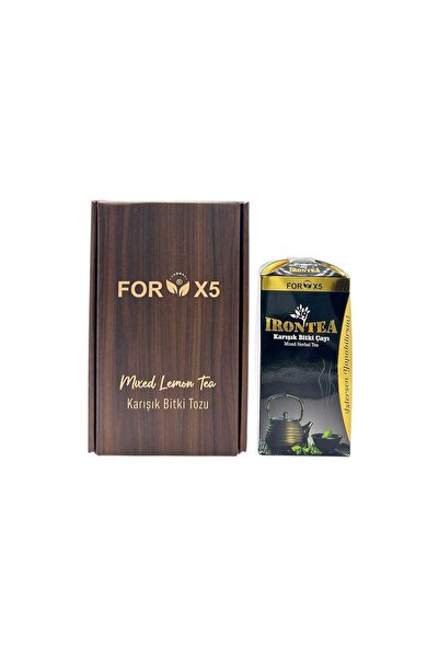 FORX5 Bitkisel Limon Aromalı Karışım – Bitkisel Sindirim Destek Çayı