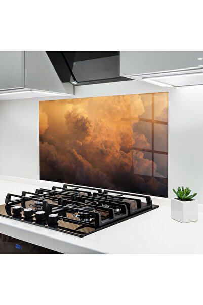 Arthub Panou Sticla Bucatarie, Protectie aragaz, Termorezistent, Peisaje, Bro...