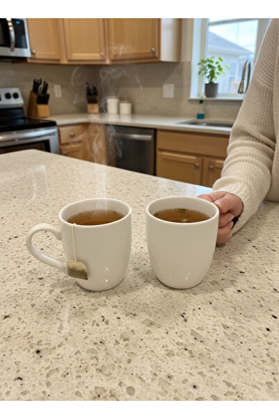 Cutechef Kitchen 2-Pack White Mug (150 ml)